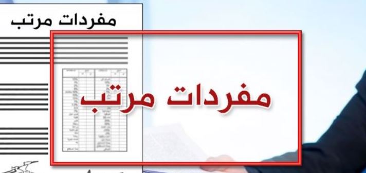 كيفية استخراج مفردات مرتب من التأمينات