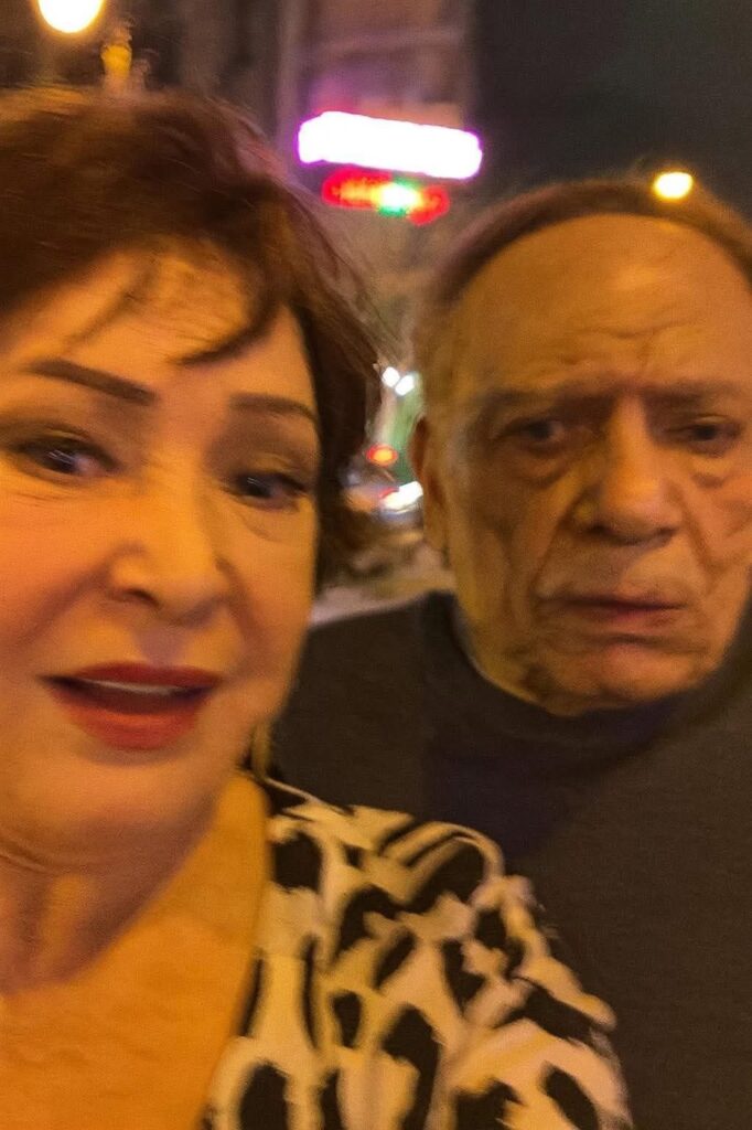 صورة مفبركلة لعادل إمام ولبلبة