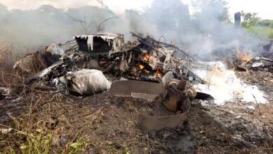 أرشيفية- تحطم طائرة