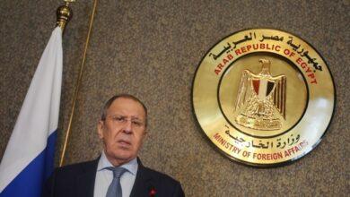 لافروف في القاهرة