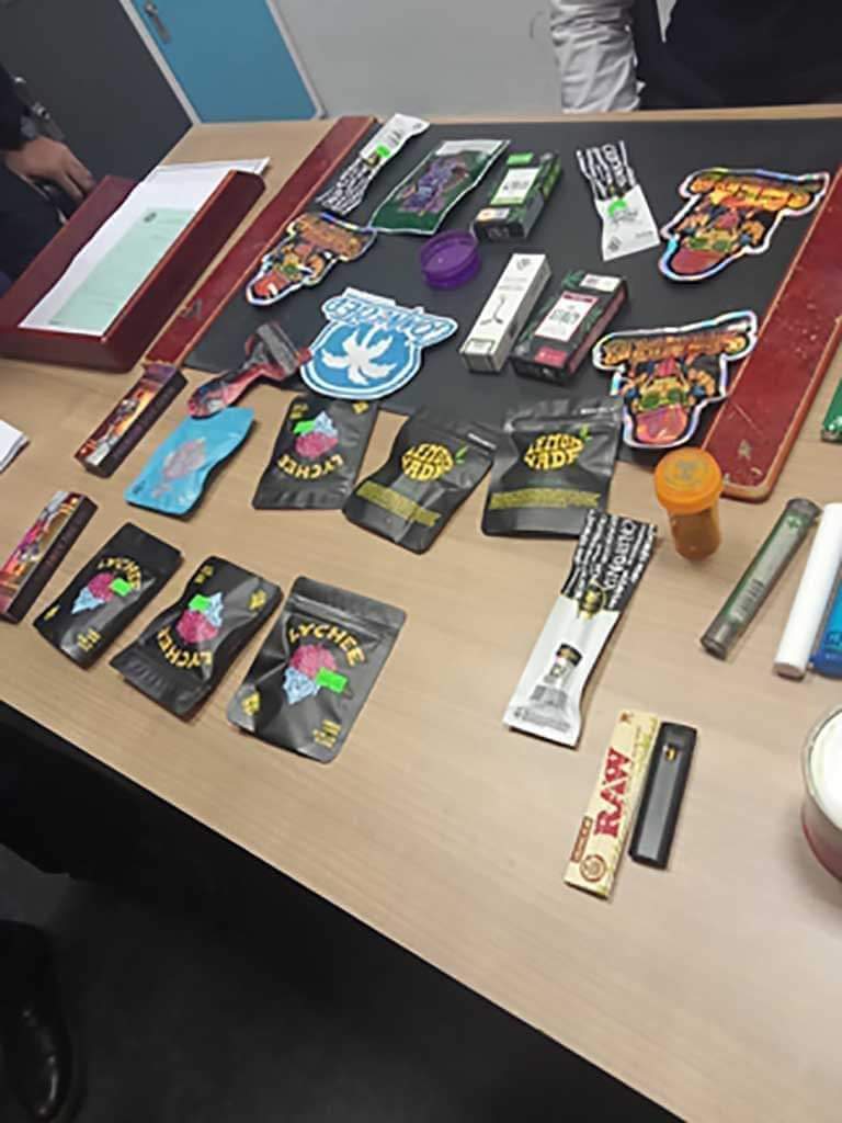 مخدرات بحوزة منة شلبي