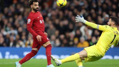 هدف محمد صلاح في توتنهام