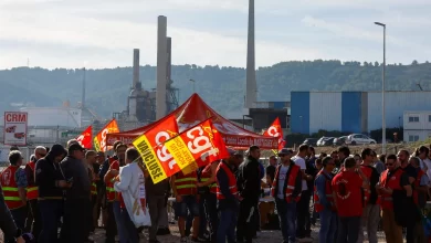 إضرابات العمال في فرنسا