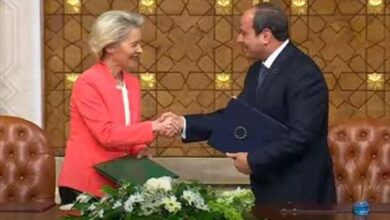 السيسي والاتحاد الاوروبي =