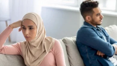 مرأة تمتنع عن زوجها