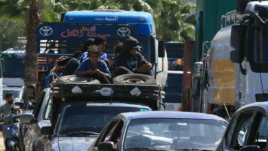 نزوح اللبنانيين