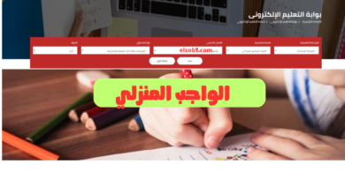 رابط تحميل الواجب المنزلي والتقييمات الأسبوعية 2024